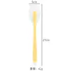 Espátula de Silicona Integrada Resistente a Altas Temperaturas Raspador de Masa Mezclador de Crema Espátula de Cocina para el Hogar para Hornear
