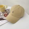 Gorra Americana Bordado Letra Pequeña Estilo Japonés Gorra para Mujer Primavera y Verano Estilo Coreano Casual Protección Solar Gorra de Béisbol de Copa Suave para Hombre Moderna