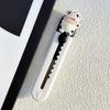Mini cuchillo portátil para manualidades con diseño de vaca, cuchillo pequeño para desmontar, cuchillo para papel, cuchillo para empapelar, cuchillo hecho a mano, cuchillo multiusos para estudiantes, lindo