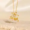 Collar de Girasol con Incrustaciones de Diamantes Transfronterizo Europeo y Americano para Mujer, Cobre Chapado en Oro, Joyería de Lujo Ligero de Alta Gama, Colgante de Pétalo que No se Desvanece