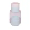 Botella de Plástico para Crema Personalizada de 100ml 120ml 200ml Polvo Dental Embalaje Cosmético Blanco Material Botella de Boca Ancha para Crema