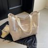 Bolsa Grande de Ombro com Recortes Fashionable de Grande Capacidade para Mulheres 2026 Nova Verão Mais Vendida Bolsa Tote Grande para o Dia a Dia