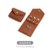 Novo Criativo Portátil Snap Joias Bolsa de Veludo Multifuncional Colar Brincos Joias Maquiagem Bolsa Personalização