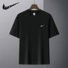 Camiseta de Verano de Manga Corta para Hombre 2025 Camiseta Holgada para Hombre y Mujer Color Sólido Cuello Redondo Hombro Grande Hombro Pesado Camiseta Top para Pareja