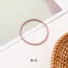 Gomas para el pelo sencillas de estilo coreano para mujer al por mayor del fabricante, opciones versátiles multicolor, accesorios para el pelo de alta elasticidad, suministro para tiendas de 2 yuanes