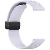 Adequado para Samsung Huawei Jiaming Huami Padrão Diamante Dobrável Fivela Magnética Pulseira de Silicone 18/20/22mm Pulseira