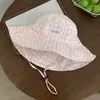 Sombrero de Pescador de Doble Cara Nuevo para Primavera y Verano, Versátil para Mujer, Ala Ancha que Hace que la Cara Parezca Más Pequeña, Sombrero para Protección Solar al Aire Libre