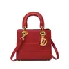 Bolso Cruzado de un Solo Hombro Estilo Nuevo Primavera 2026, Bolso de Mujer de Nicho de Alta Gama y Elegante, Bolso de Mano de Moda Retro, Bolso Lady Dior