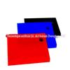 Fabricante de placa de acrílico vermelho de 2,5 mm qualquer tamanho de espessura de placa de vidro orgânico vermelho brilhante personalizado