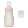 Mamadeira de Silicone para Bebê Tipo Squeeze Colher Alimentadora Colher Macia de Silicone para Cereal de Arroz Garrafa de Silicone Líquido Colher para Papa de Arroz