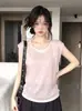 Camiseta de punto de seda helada de manga corta para mujer, top fino de moda de verano bordado versátil, top de imitación de dos piezas para mujeres petite