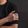 Anel Masculino Europeu e Americano Olho de Deus em Prata Tailandesa com Design Moderno, Personalidade Vintage, Anel Aberto Ajustável Atacado