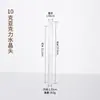 Caixa de Armazenamento de Incenso Plástico Acrílico Transparente Tubo de Incenso Tubo de Incenso Recipiente de Armazenamento Moderno Pó de Incenso Amostra de Papel A4