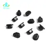 Tapón de Nariz de Cerdo de Doble Agujero de 1 mm, Tapón de Goma de Doble Agujero para Pasar Cables, Hebilla Fija para Cables, Tapón de Goma, Tapón de Protección de Cables de Doble Agujero