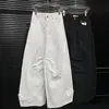Diseño de Perfil Ropa de Trabajo Casual Pantalones Moda de Nicho Pantalones Machete Pantalones de Pierna Ancha