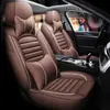 Cojín para asiento de coche cuatro estaciones universal nuevo funda de asiento especial cuero completo funda de asiento de cuero de cobertura completa cojín de asiento de dibujos animados paquete completo