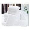 Suministros de Hotel Toallas Blancas de Satén Platino 100% Algodón Toallas de Baño Toallas de Piso Absorbentes Engrosadas Regalos para el Hogar Toallas de Algodón Puro