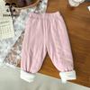 Conjunto de Chaqueta y Pantalones Acolchados para Bebé de Algodón de Xinjiang Lavable a Máquina, Chaqueta Interior y Exterior Gruesa y Cálida para Uniforme Escolar