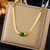 Collar Colgante Redondo de Moda para Mujer Cadena Apilable de Doble Capa Retro Acero Inoxidable Chapado en Oro Cadena para Clavícula con Sentido de Alta Gama