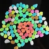 Pedras Luminosas Artificiais para Areia de Fundo de Aquário, Pedras que Brilham para Jardinagem de Vilas, Plantas em Vasos, Paisagismo, Pedrinhas, Pedras Fluorescentes Coloridas Transfronteiriças