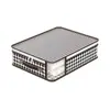 Juego de Bolsas de Almacenamiento de Cuatro Piezas para Organización de Armario de Dormitorio, Almacenamiento de Colchas de Temporada y Ropa Debajo de la Cama, Caja de Almacenamiento para Cajón con Asa, Impermeable