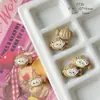 Macarrón Lindo Taiyaki Kt Cuentas Sueltas Materiales DIY Hechos a Mano Pulsera con Cuentas Collar Cadena para Teléfono Móvil Accesorios de Joyería