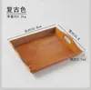 Exhibidor de Mesa de Postres Mori Adornos de Mesa de Madera Sólida Boda Compromiso Cumpleaños Banquete de Negocios Cena Fría Mesa para Pausa de Té