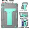 Ano do Dragão aplicável à capa para tablet Samsung Tab S7 FE de 12,4 polegadas com suporte de PC, à prova de choque, resistente a quedas, capa protetora T735