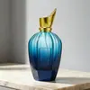 Botella de Perfume de Vidrio Colorido con Gradiente Elegante Lista para Usar del Fabricante Botella Vacía Spray de Presión de Bayoneta Logo Elegante