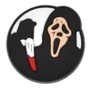 Nueva Serie de Dibujos Animados de Halloween Parche Suave de PVC Funda para Teléfono Móvil Broche Decoración Plana Accesorios de Joyería DIY