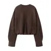 Chaqueta de Mujer Versátil Elegante Estilo Europeo y Americano Transfronteriza Moda Nueva 2026 Piel Sintética Moderna 3322043
