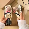 Chanclas de Nuevo Estilo Lindas con Suela Gruesa para Niñas, Sandalias de Tira Gruesa Transpirables Antideslizantes de Verano para Mujeres para Usar al Salir