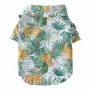 Ropa Transfronteriza para Mascotas, Ropa Fina para Mascotas, Camisas con Estampado de Frutas, Ropa Casual para Perros
