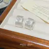 Pendientes de Botón de Flor Delicados y Versátiles de Plata S925 para Mujer, Pendientes de Perla de Lujo de Gama Alta, Accesorios para Orejas de Moda y Elegantes