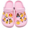 Serie de Patitos Lindos Zapatos para Niños Zapatos con Agujeros de Flor Accesorios DIY Hebilla de Zapato Accesorios Lindos de Jardín de PVC