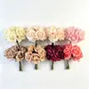 Húmedos al tacto, 5 ramos de rosas artificiales, flores artificiales para decoración del hogar y la sala de estar, capullos de rosa artificiales, accesorios para estudio fotográfico