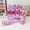 Nuevo Juguete para Aliviar el Estrés Falso de Agua con Forma de Botella de Hello Kitty, Juguete Educativo Infantil de Slime Elástico de Alto Valor