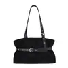 Bolso de axila retro para mujer para otoño e invierno, nuevo bolso de hombro de gamuza de gran capacidad 2026, bolso tote casual mate