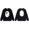 Comercio Exterior Transfronterizo Venta al por Mayor Marca de Moda Pe Tiburón Sudadera de Cuello Redondo Dropshipping Otoño e Invierno Sudadera de Felpa