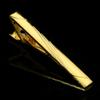 Moda masculina negócios simples moderno puro metal prendedor de gravata geométrico sofisticado acessórios de terno personalizados masculinos prendedor de gola