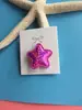 Presilhas de Cabelo Infantis Estrela Pequena Doces e Fofas Estilo Francês Presilhas de Cabelo para Crianças Franja e Cabelo Solto Presilhas Bico Acessórios de Cabelo Pequena Princesa