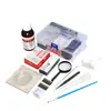 Set de Herramientas para Preparación de Portaobjetos Temporales Biológicos para Experimentos de Secundaria, Solución de Yodo Diluida, Tinción, Papel Absorbente, Lupa