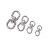 Anillo giratorio estilo americano G402, anillo giratorio de acero inoxidable, varias especificaciones de anillos giratorios 304/316 para izaje y aparejos marinos