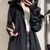 Ropa Rosa Cool de Protección Solar para Hombro Derecho para Mujer Verano 2025 Nuevo Cárdigan Holgado Transpirable para Exteriores Chaqueta Fina Top