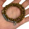 Pulsera original de estilo chino koi do antiguo pulsera étnica retro estilo nacional sándalo verde pulsera para hombres y mujeres versión para estudiantes