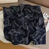 Bufanda de Seda y Lana para Mujer en Otoño e Invierno, Bufanda de Cuello de Alta Gama, Cálida y a Prueba de Frío