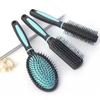 Pente com almofada de ar para modelar cabelo para meninas, pente com bolsa de ar para uso doméstico, kit de pentes para cabelo liso e para ondular com nervuras