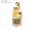 Fonte de Água para Sala de Estar, Fonte de Água Circulante para Entrada, Ornamento Decorativo de Paisagismo, Roda Feng Shui de Chão para Escritório e Clube para Atrair Riqueza