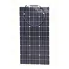 Painel Solar Flexível Resistente ao Desgaste 100W para Uso Doméstico, RVs, Barcos de Pesca, Painel Fotovoltaico Universal Off-Grid para Geração de Energia, Leve e Portátil