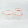Crisper Sellado Transparente para Refrigerador Material PP Caja de Almuerzo de Plástico Caja de Frutas Caja de Almuerzo Portátil Caja de Almuerzo para Salir